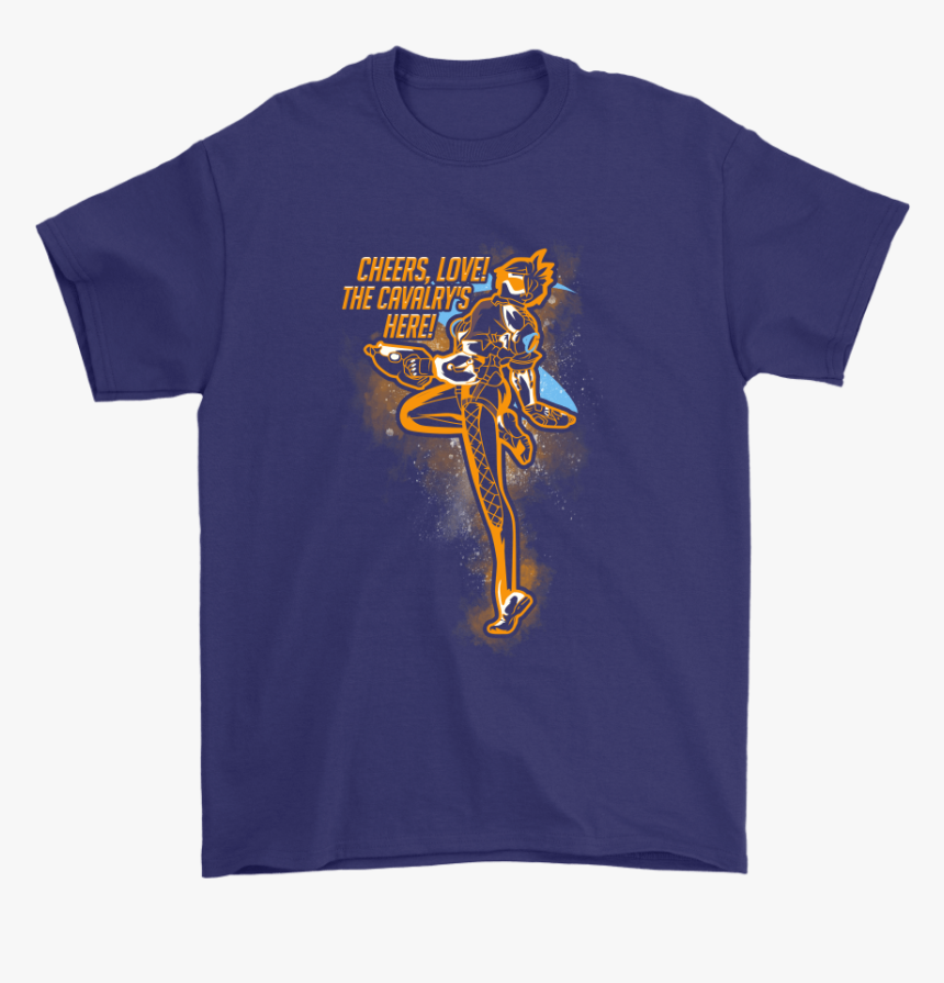 Cheer, Love The Cavalry S Here Tracer Overwatch Shirts - Chiefs Grinch Shirt, HD Png Download