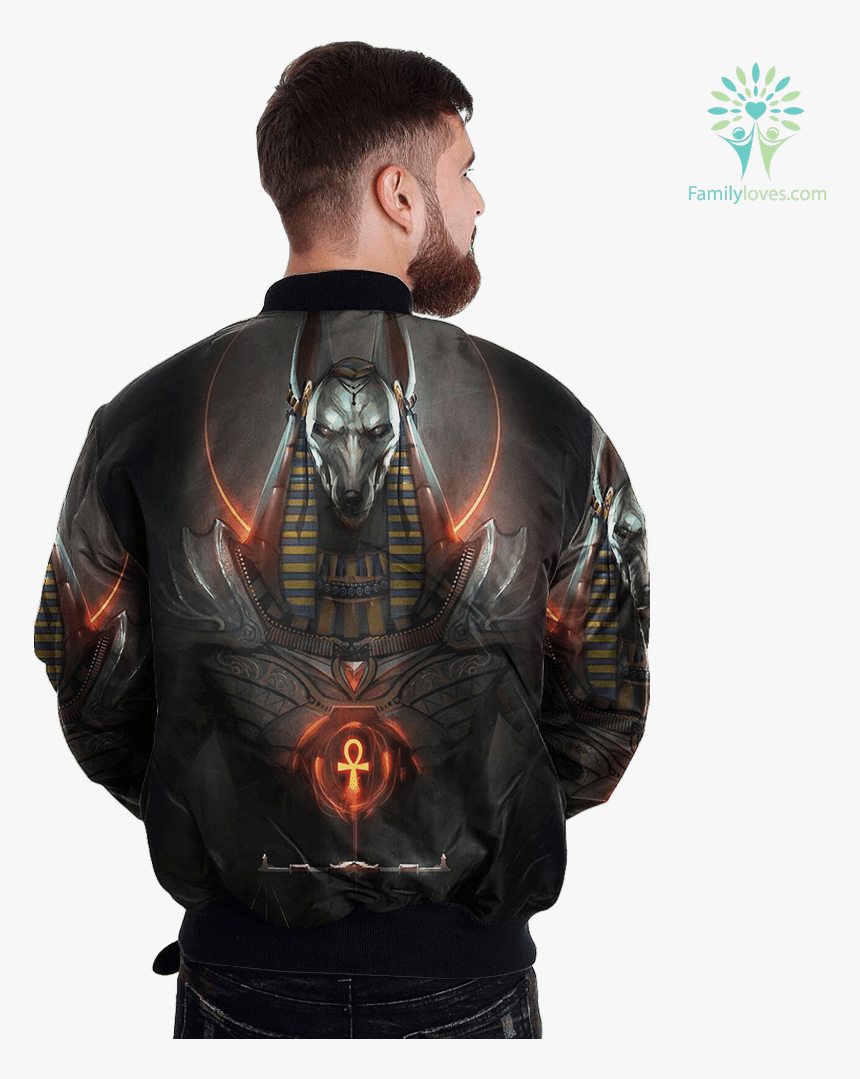 3d Printed Anubis Ancient Egypt Over Print Jacket %tag - Hold A Beast An Angel, HD Png Download