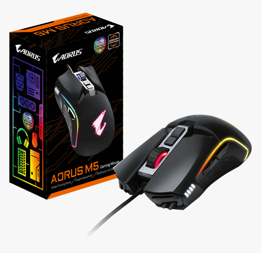 Gigabyte Aorus M5 Rgb, HD Png Download