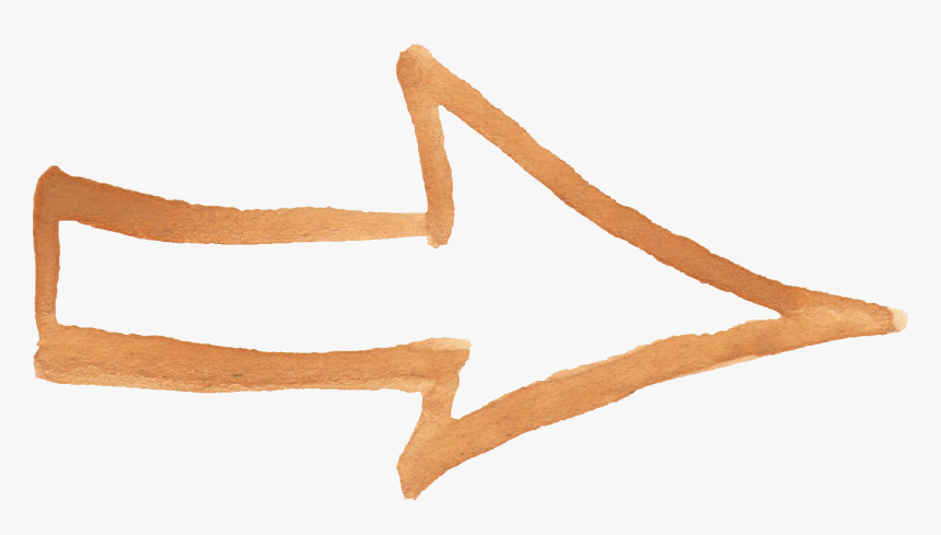 Brown Arrow Png, Transparent Png