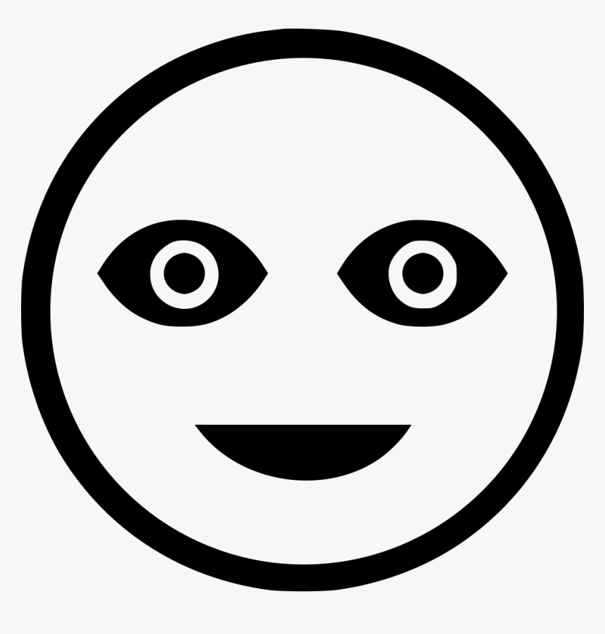 Smile Round Face Happy Lucky Smiley - Left And Right Road Icon, HD Png Download