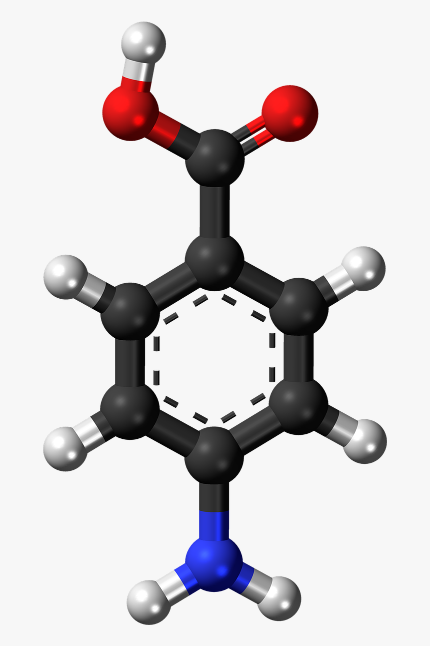 Thiol Ball And Stick Model, HD Png Download