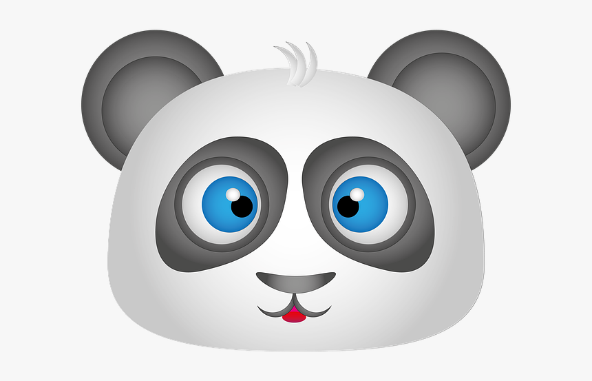 Kepala Panda, HD Png Download