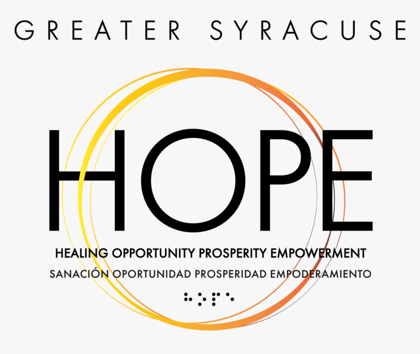 Hope Logo Black Ltr - Greater Syracuse Hope, HD Png Download