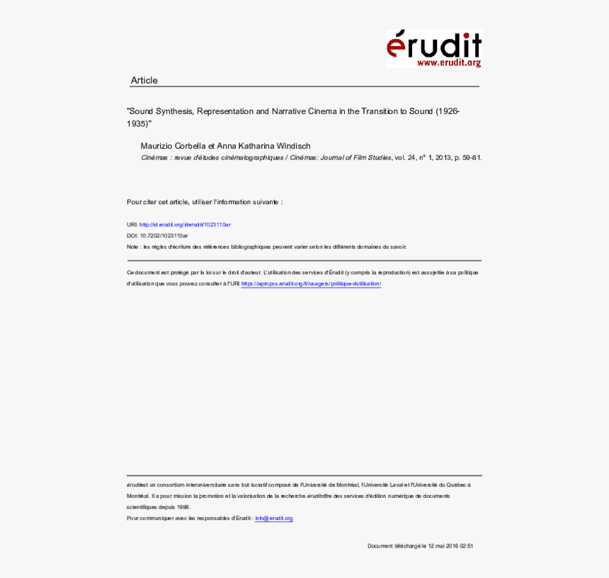 Érudit, HD Png Download
