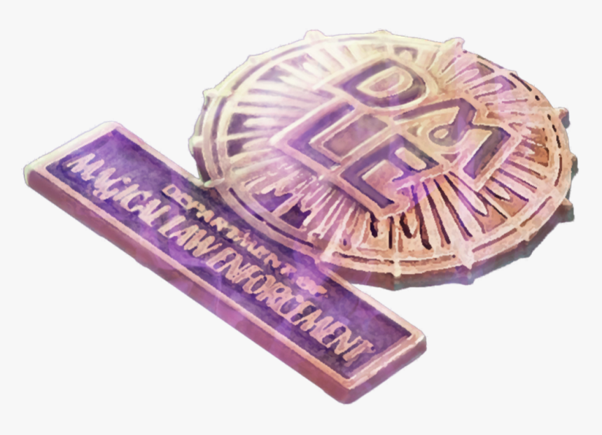 The Wizards Unite Foundable Dmle Badge - Dmle Badge Harry Potter, HD Png Download