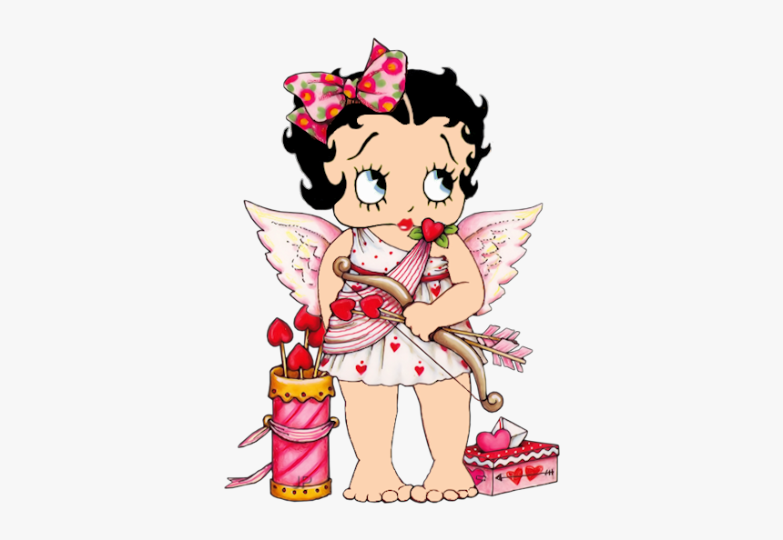 Betty Boop In Black Pants, HD Png Download