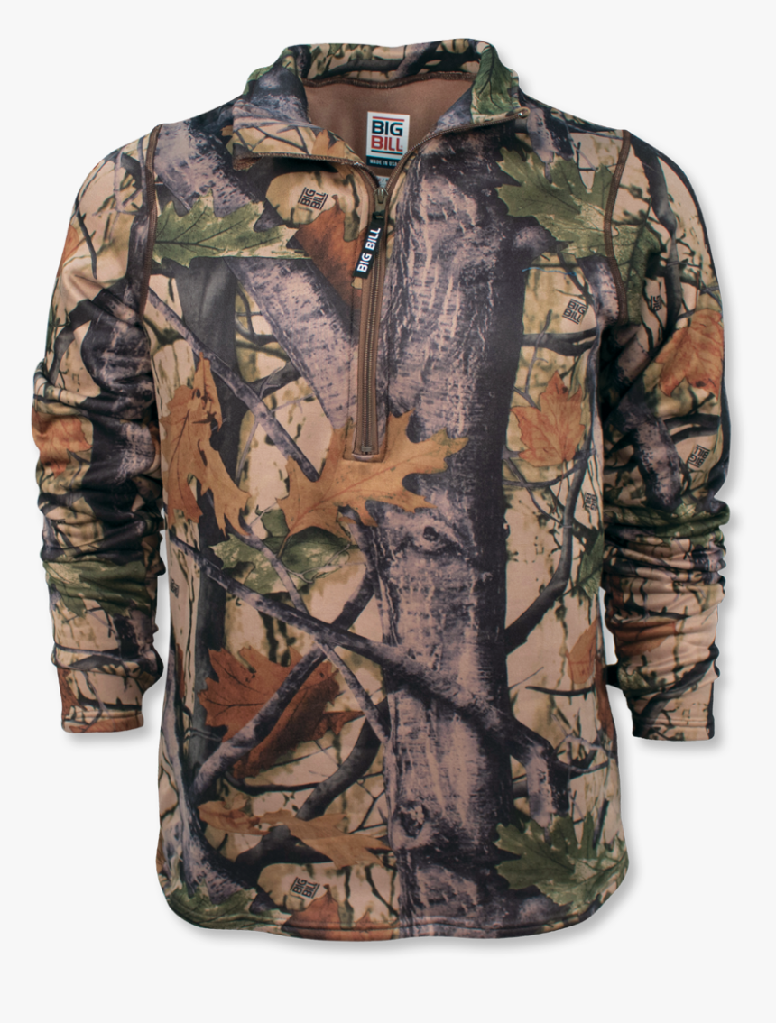 Quarter Zip Camo - Light Mossy Oak Jacket, HD Png Download