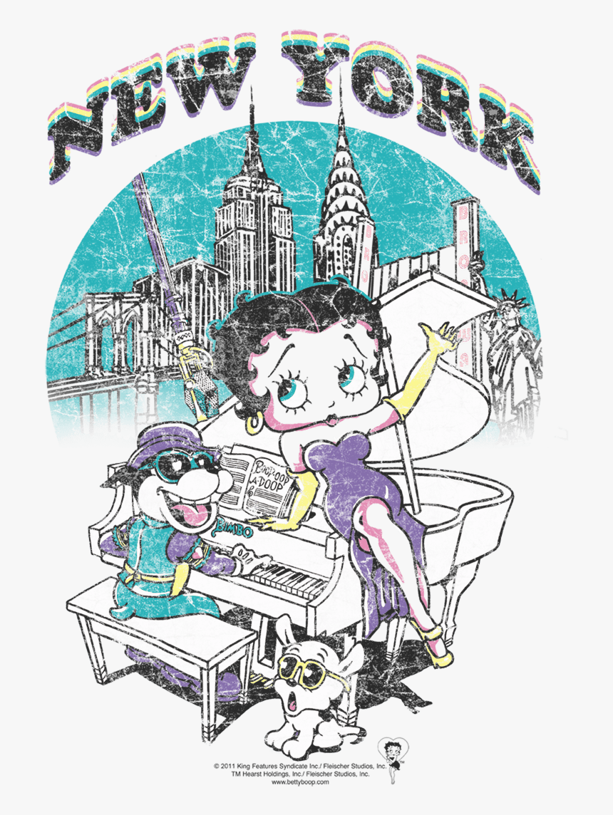 Betty Boop New York, HD Png Download