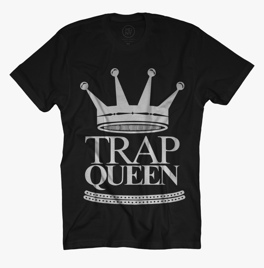 Trap Queen Black T-shirt - Trap Queen Fetty Wap, HD Png Download