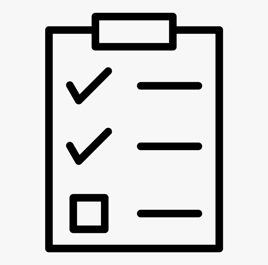 Fishing Trip Checklist - Checklist Icon, HD Png Download