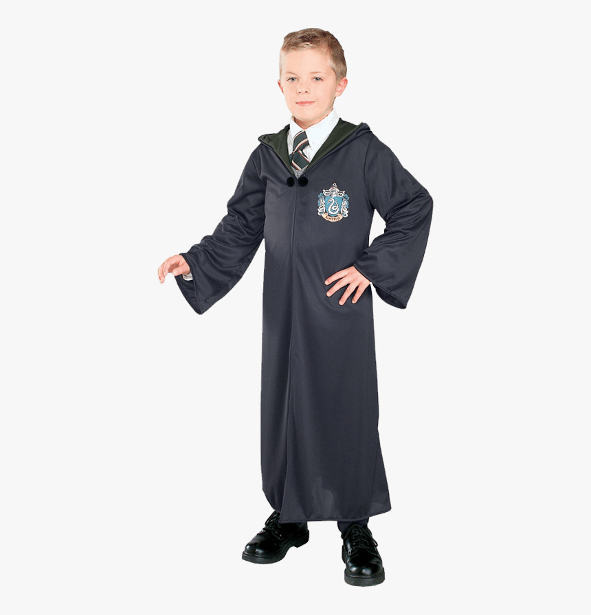 Child S Slytherin Robe From Harry Potter Cheap Harry Potter Robes, HD Png Download
