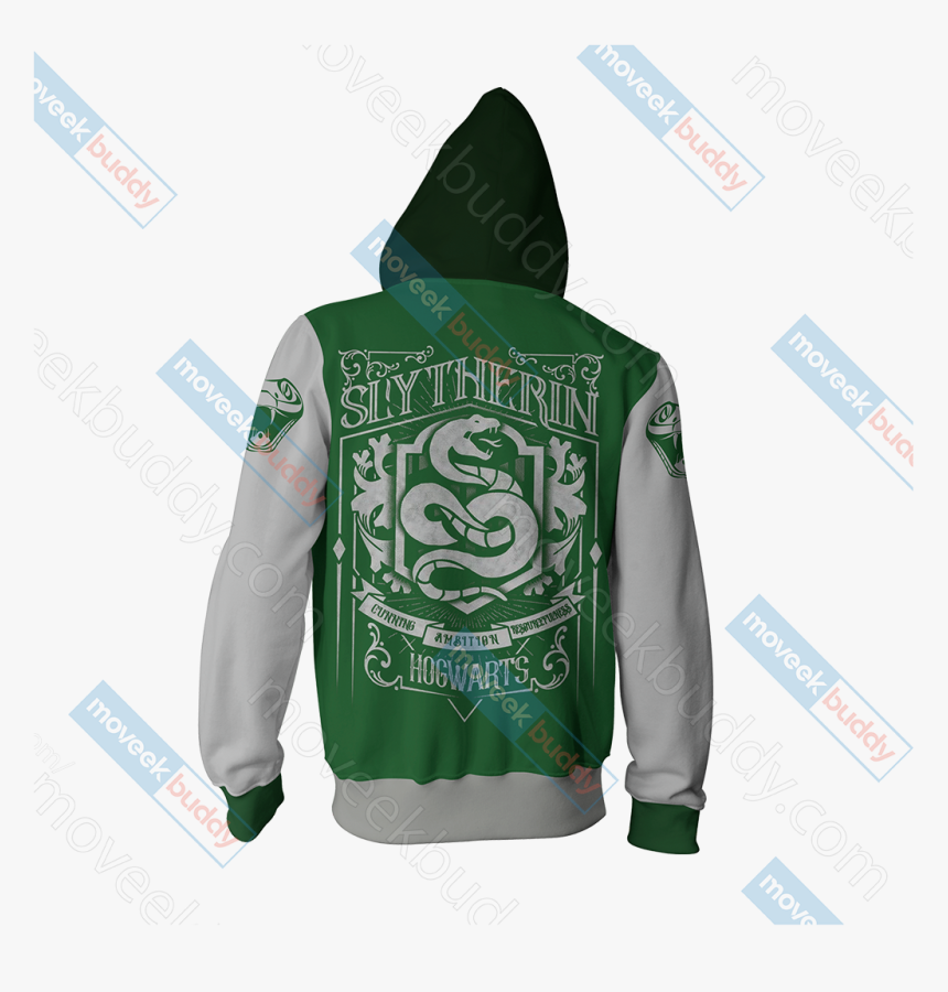 Harry Potter Cunning Like A Slytherin Wacky Style Zip - Slytherin House, HD Png Download