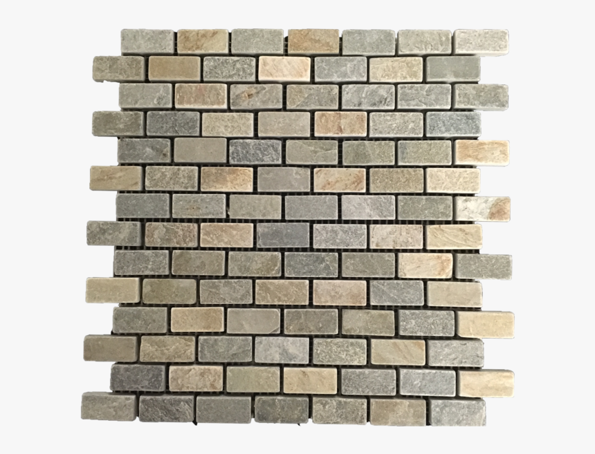 Golden Sand Quartzite 1 1/2 - Slate Mosaic, HD Png Download