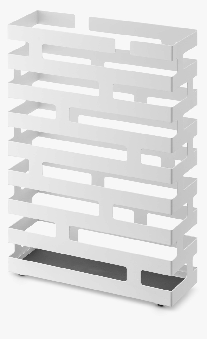 Brick Umbrella Stand White - Monochrome, HD Png Download