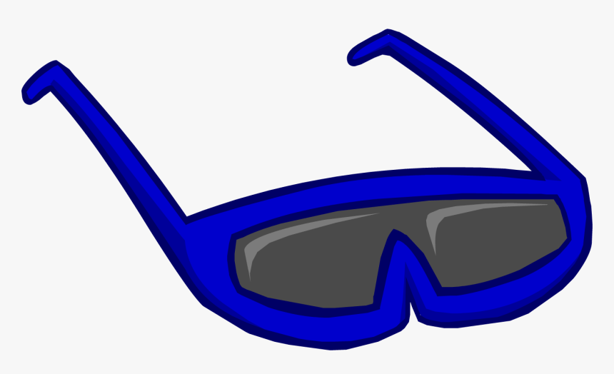 Vintage Penguin Wiki - Blue Glasses Club Penguin, HD Png Download
