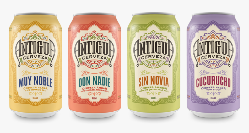 Latas-web1 - Cervecería Antigua, HD Png Download