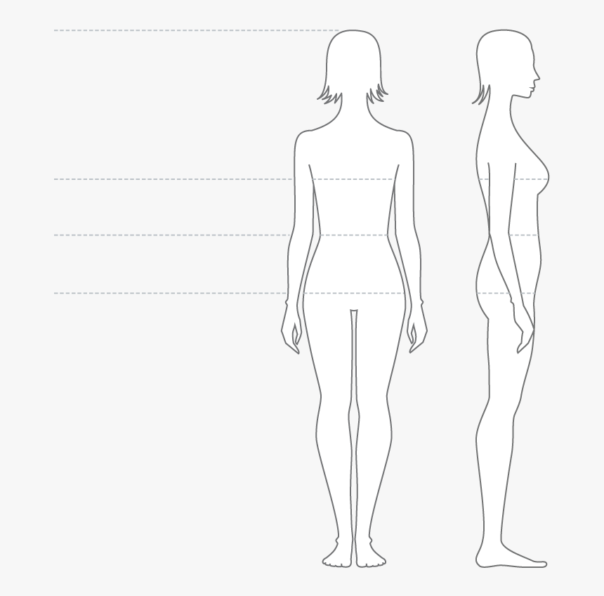 Pregnant Woman Front Silhouette, HD Png Download