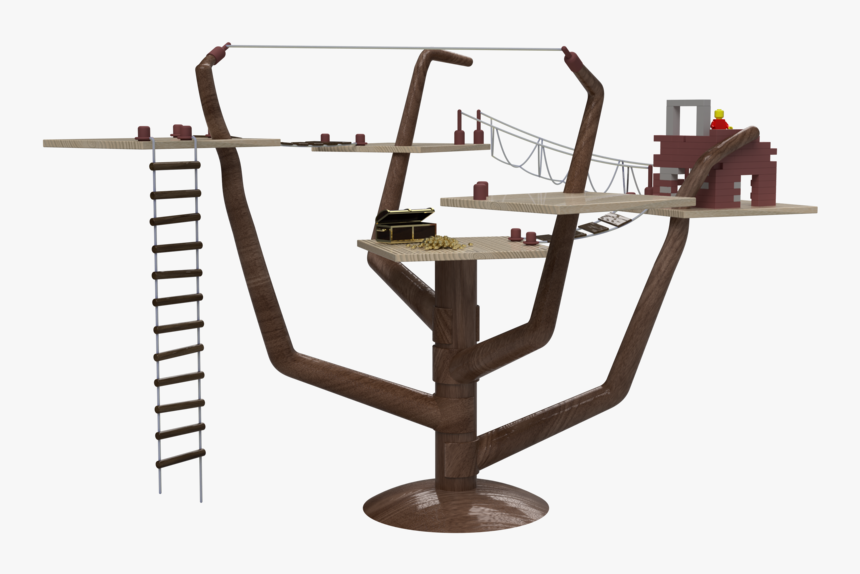Tree House With All Things - Machine, HD Png Download