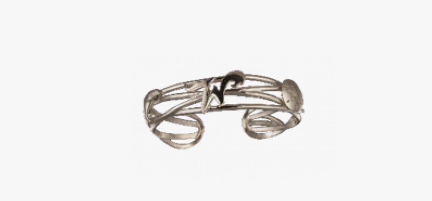 Sterling Silver New Wildwood Destination Nautical Cuff - Carabiner, HD Png Download