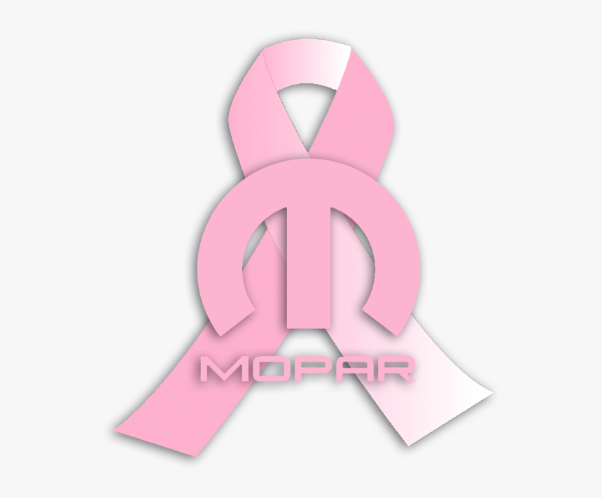 Mopar Breast Cancer Awareness Ribbon - Illustration, HD Png Download