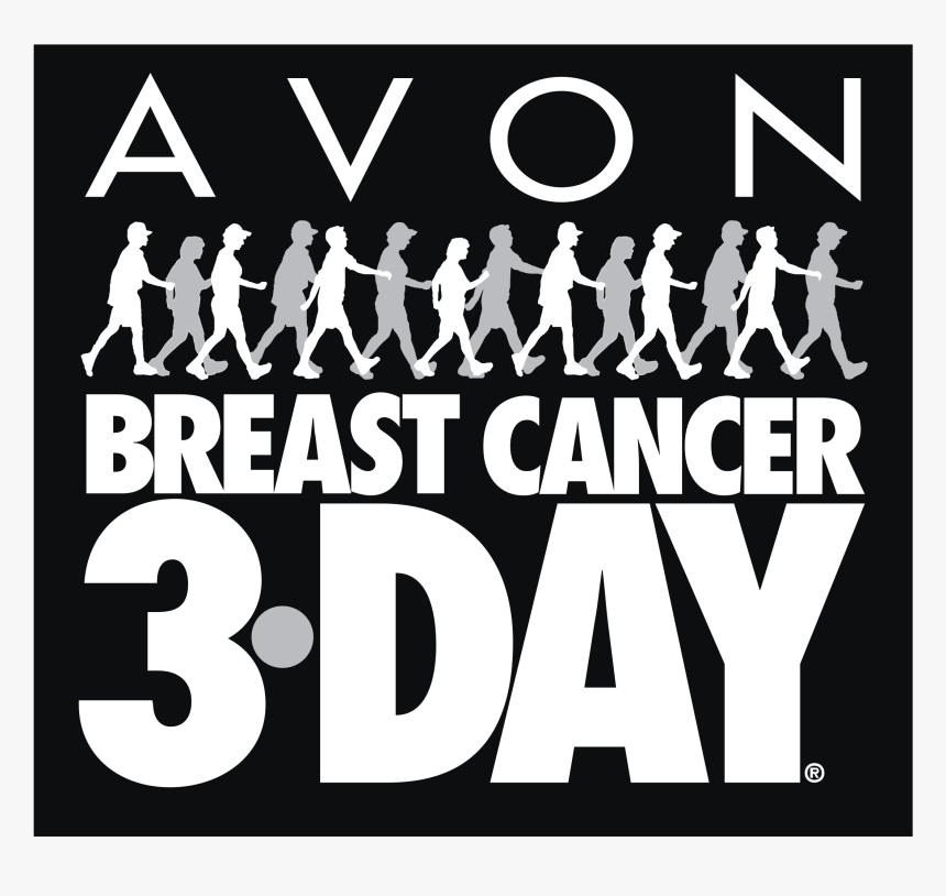 Avon Breast Cancer 3 Day Logo Png Transparent - Breast Cancer 3 Day, Png Download