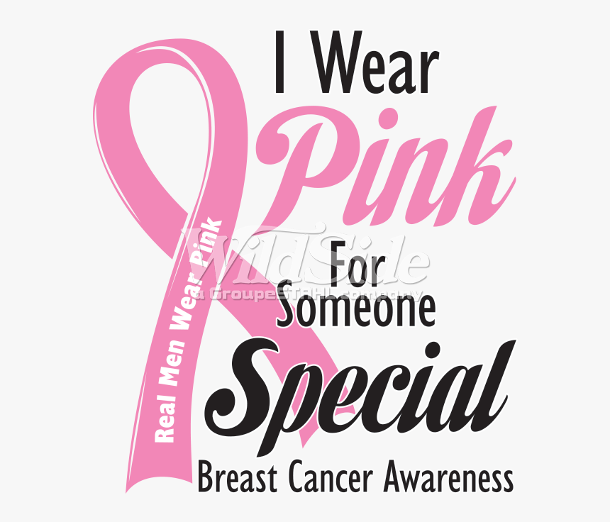 I Wear Pink For Someone Special - Poster, HD Png Download