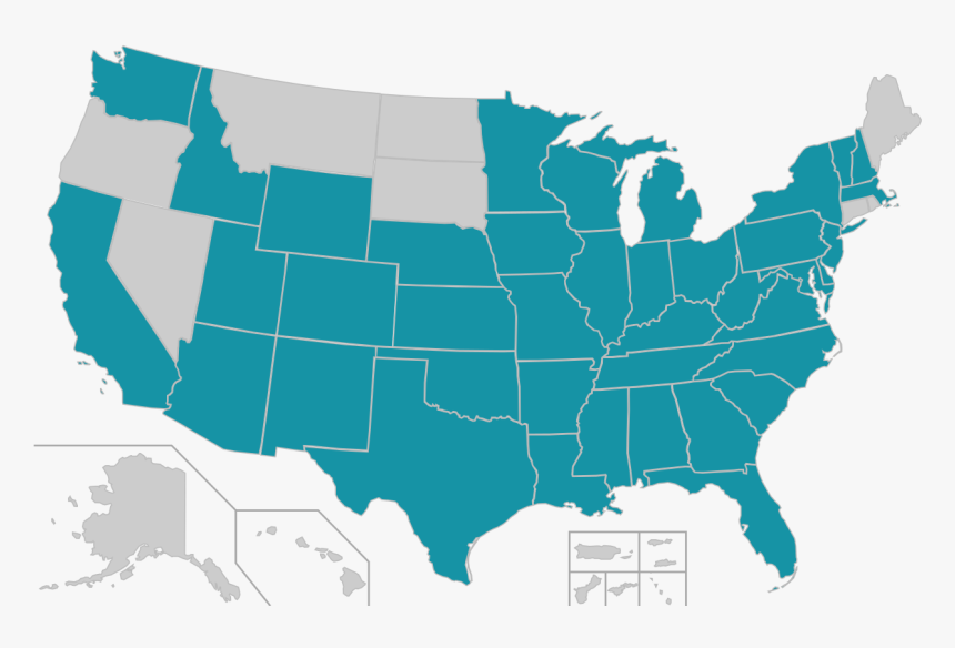 Us Senate Map 2017, HD Png Download