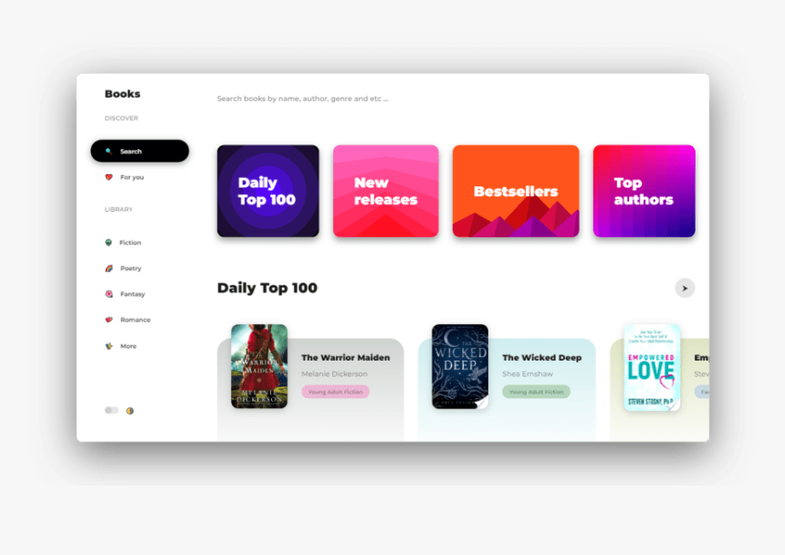 Ui - Google Books Api, HD Png Download