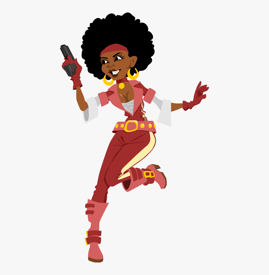 Female Spy Png Pluspng - African American Dancing Clipart, Transparent Png