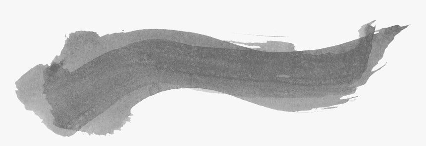 Dark Grey Brush Paint Transparent, HD Png Download