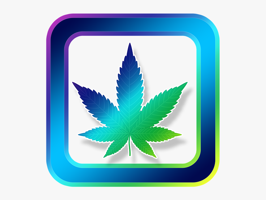 Icon, Hemp, Cannabis, Medical, Medicine, Grass - Art Ganja Weed Png, Transparent Png