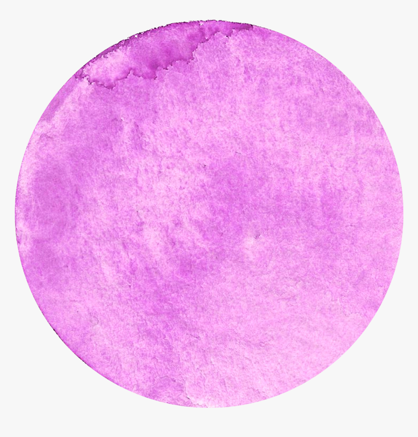 Pink Bubbles Png - Watercolor Circle Transparent Background, Png Download
