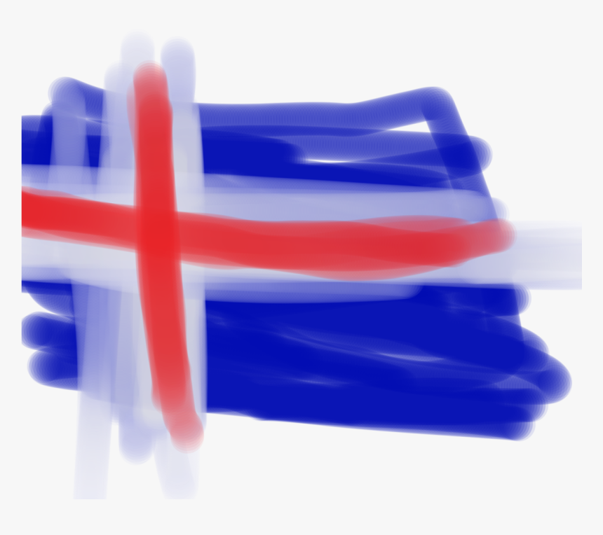 Icelandic Flag - Airplane, HD Png Download