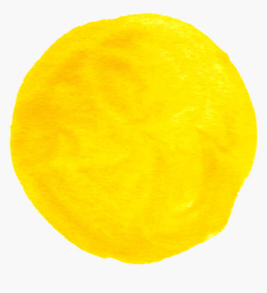 Watercolor Sun - Bolitas Amarillas Png, Transparent Png
