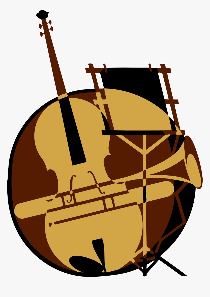 Transparent Eighth Note Png - Group Of Musical Instruments Clipart, Png Download