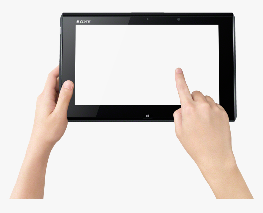 Finger Touch Tablet Png Image, Transparent Png