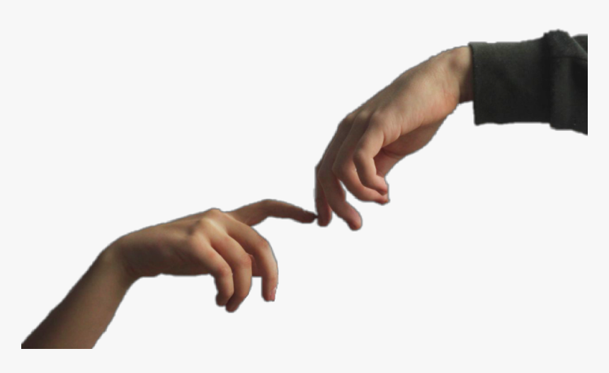 #hand #hands #aesthetic #touch #freetoedit - Boy Sad Whatsapp Dp, HD Png Download