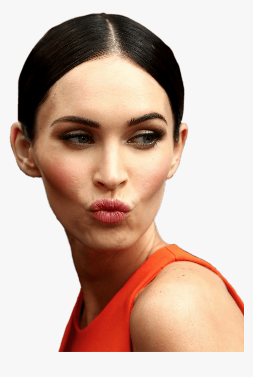 Megan Fox Kiss Clip Arts - Megan Fox Png, Transparent Png