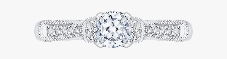 Promezza 14 K White Gold Promezza Engagement Ring - Engagement Ring, HD Png Download