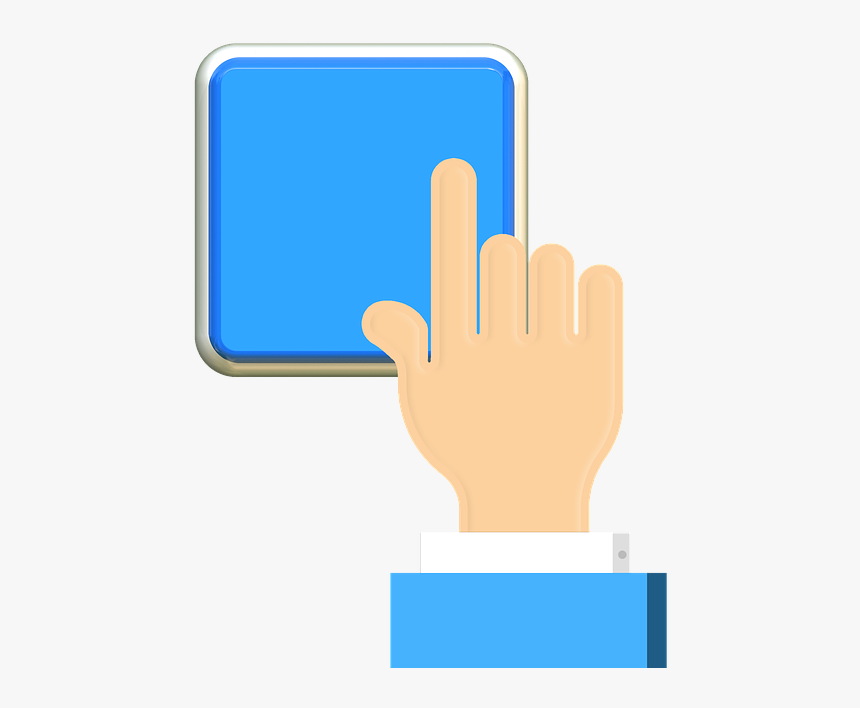 Keyboard, Hand, Computer, Cursor, Finger, Touch - Mano Con Teclado Png, Transparent Png