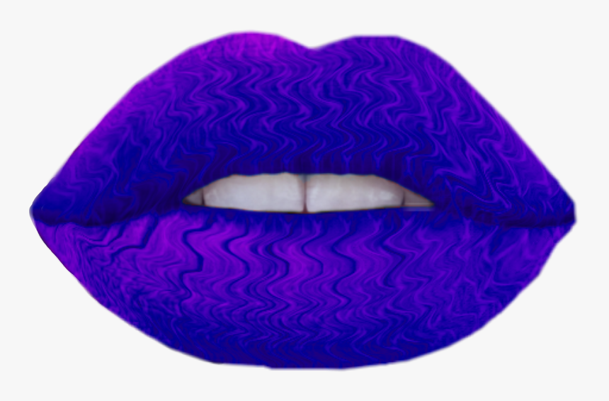 Purple Lips Png - Loveseat, Transparent Png