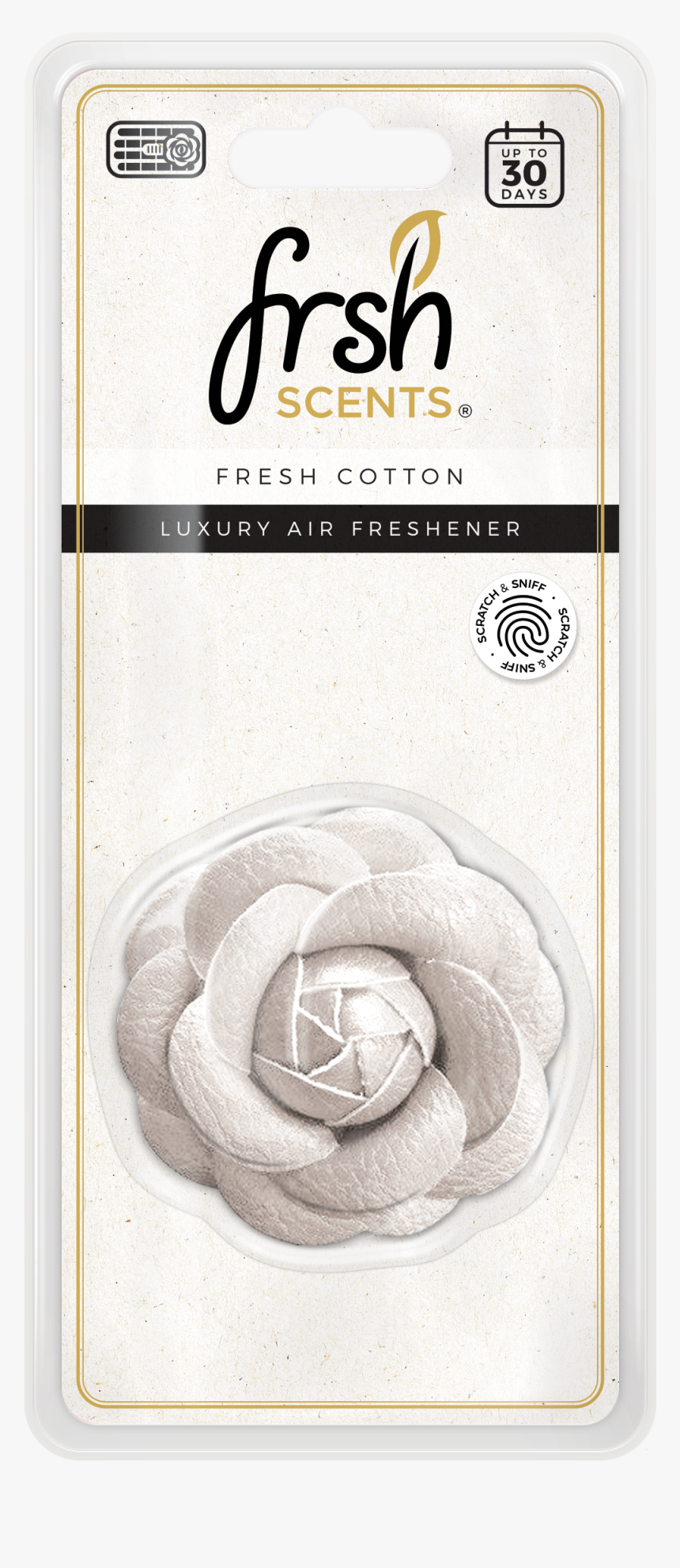Fresh Cotton - Luxury Flower - Air Freshener, HD Png Download