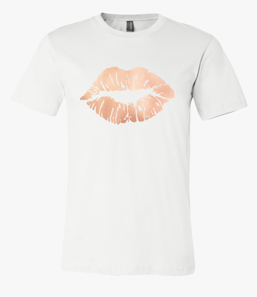 Lip Print Lipstick Kiss Shirt- - T Shirt Shit Happens, HD Png Download