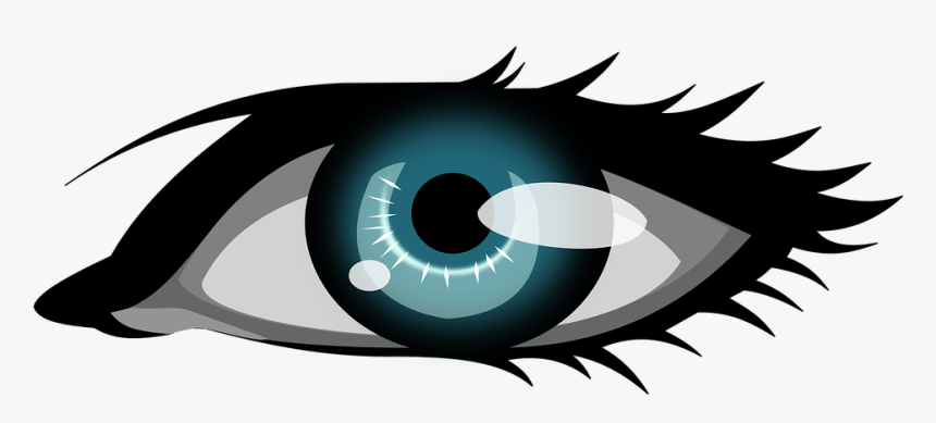 Eyeball Vector - Blue Eye Clip Art, HD Png Download