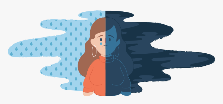 Sadness Is Okay And It Usually Passes On Its Own - Depression Kids Helpline, HD Png Download