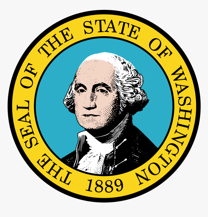 Official Seal Of Washington - Great Seal Of Washington, HD Png Download