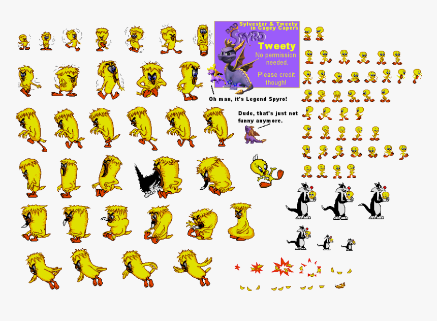 Tweety Pie - Cartoon, HD Png Download