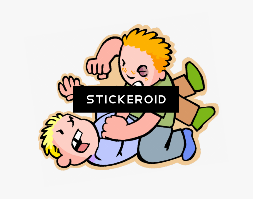 Camera Clipart Kid - Kids Fighting, HD Png Download