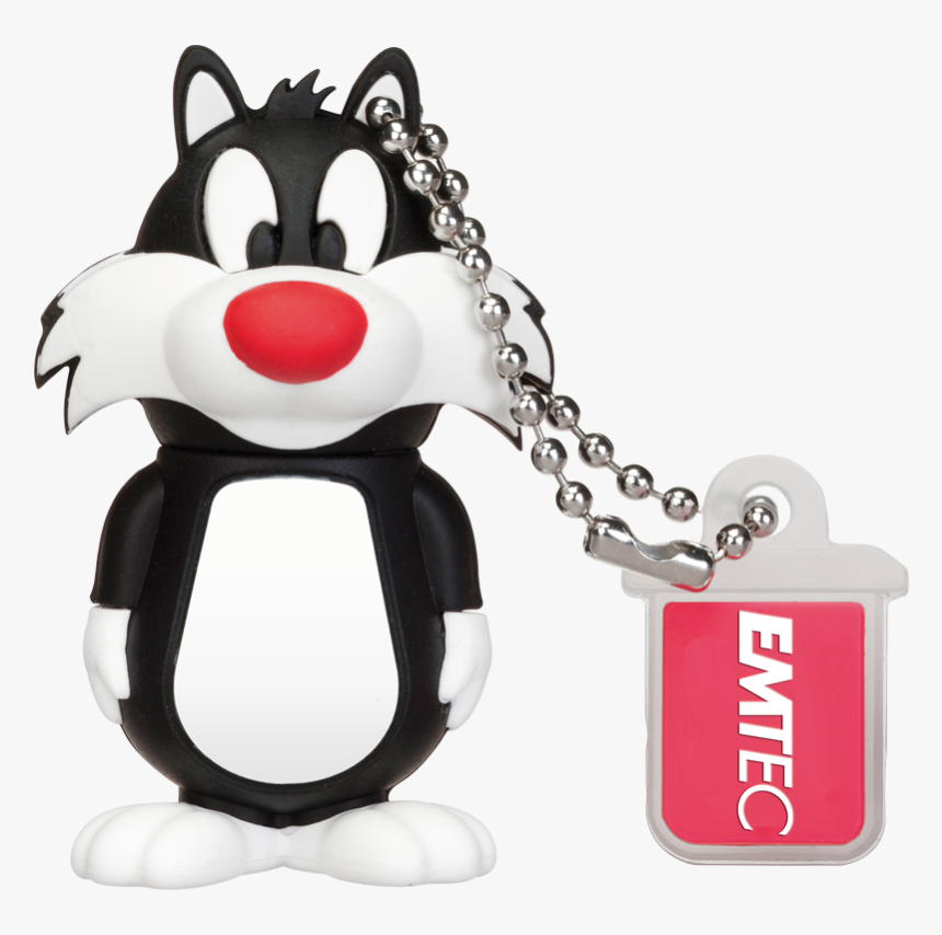 Tweety & Sylvester, Sylvester Closed - Usb Stick, HD Png Download